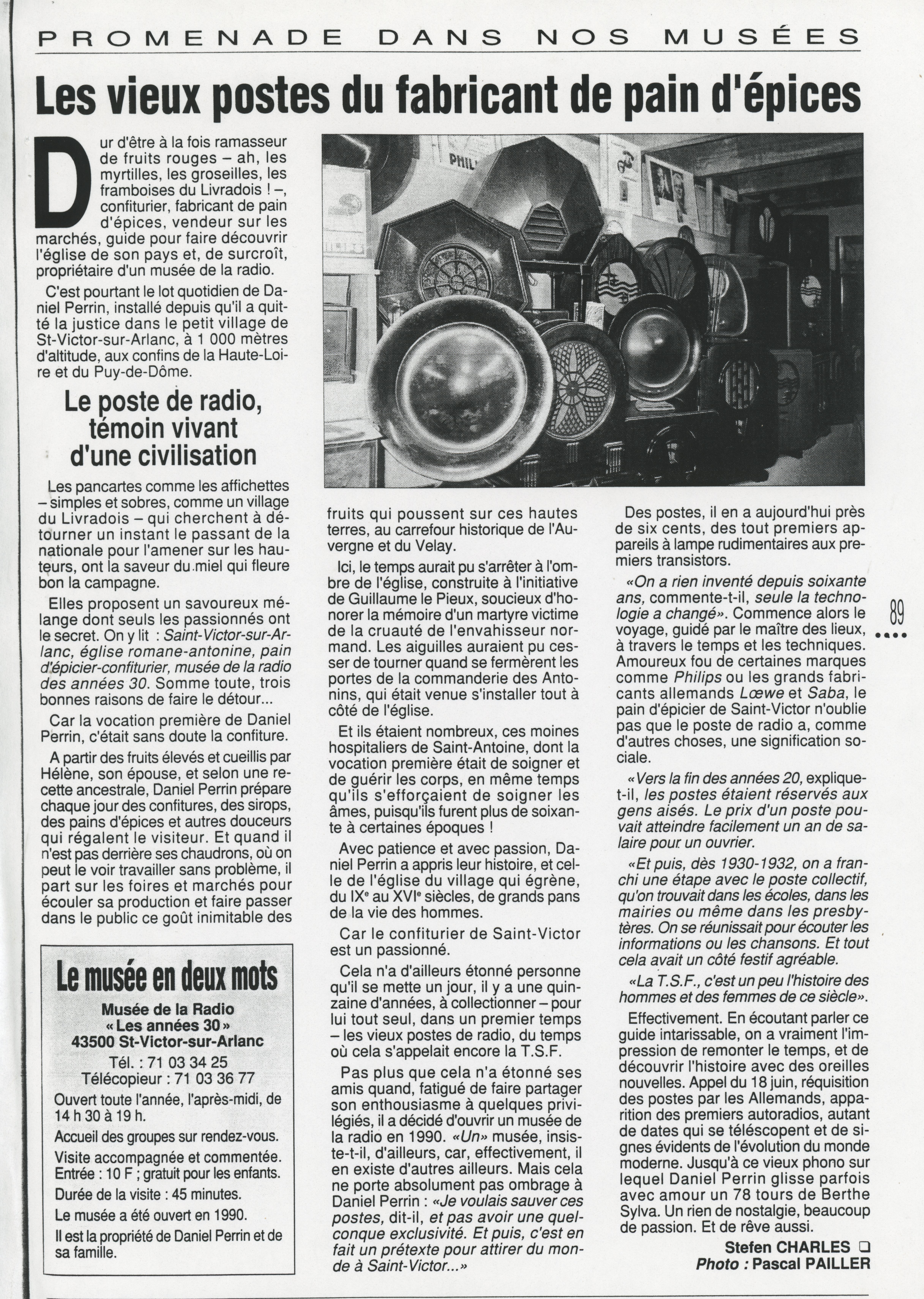Aperçu de l’article Les vieux postes du fabricant de pains d'épices